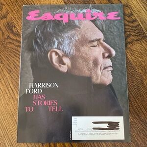 Esquire Magazine - Summer 2023 - Harrison Ford - NEVER READ!   men’s magazines